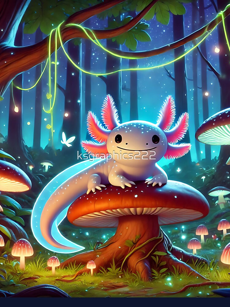 Axolotl Art #167 | Axolotl Lovers by ksgraphics222
