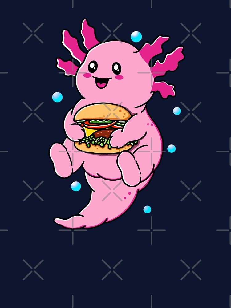Axolotl Burger by Kimprut