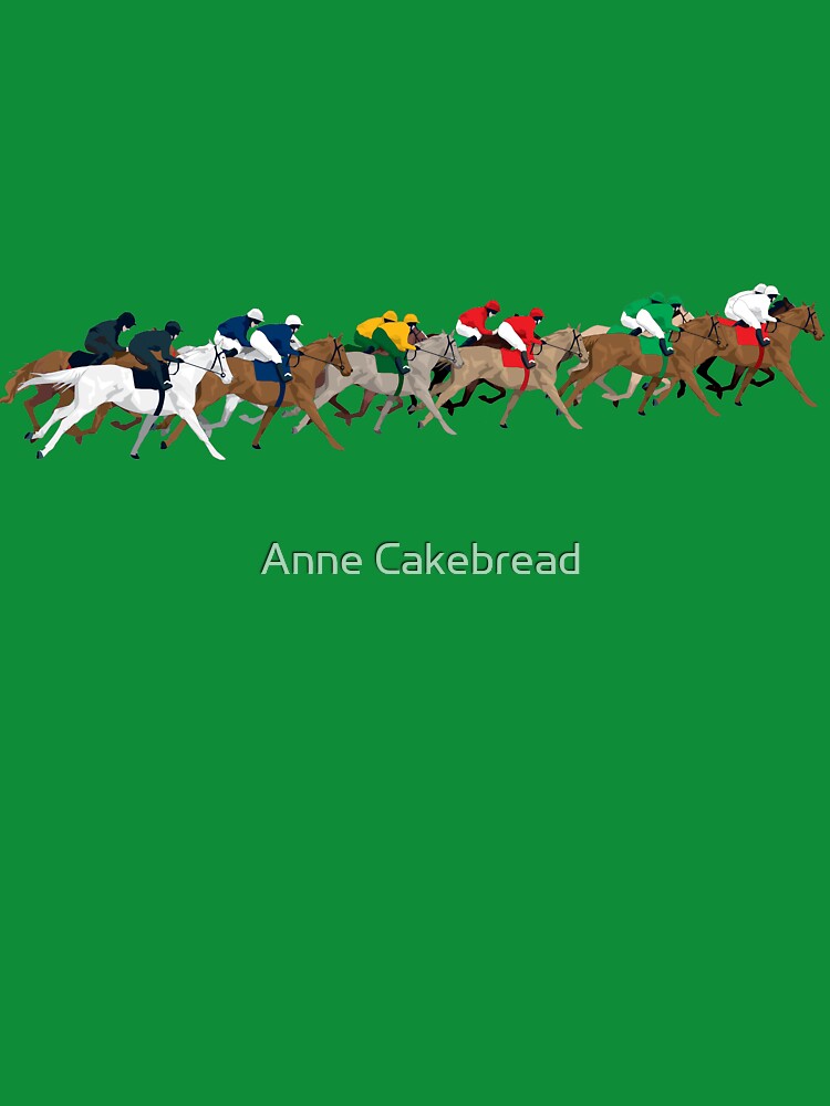 Horse race by Anne Cakebread