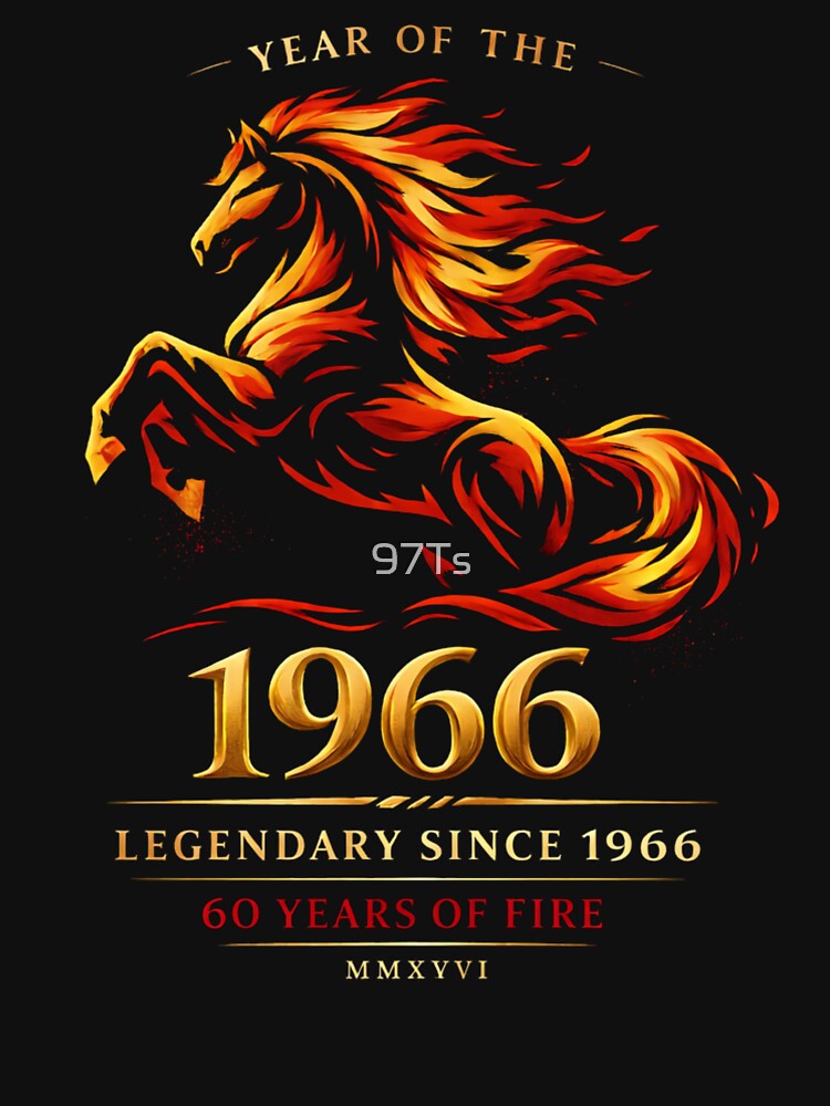 1966 Fire Horse – 60 Years of Fire 2026 by 97Ts