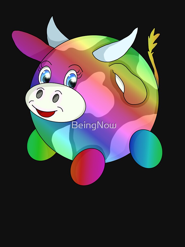 pride rainbow cow by BeingNow