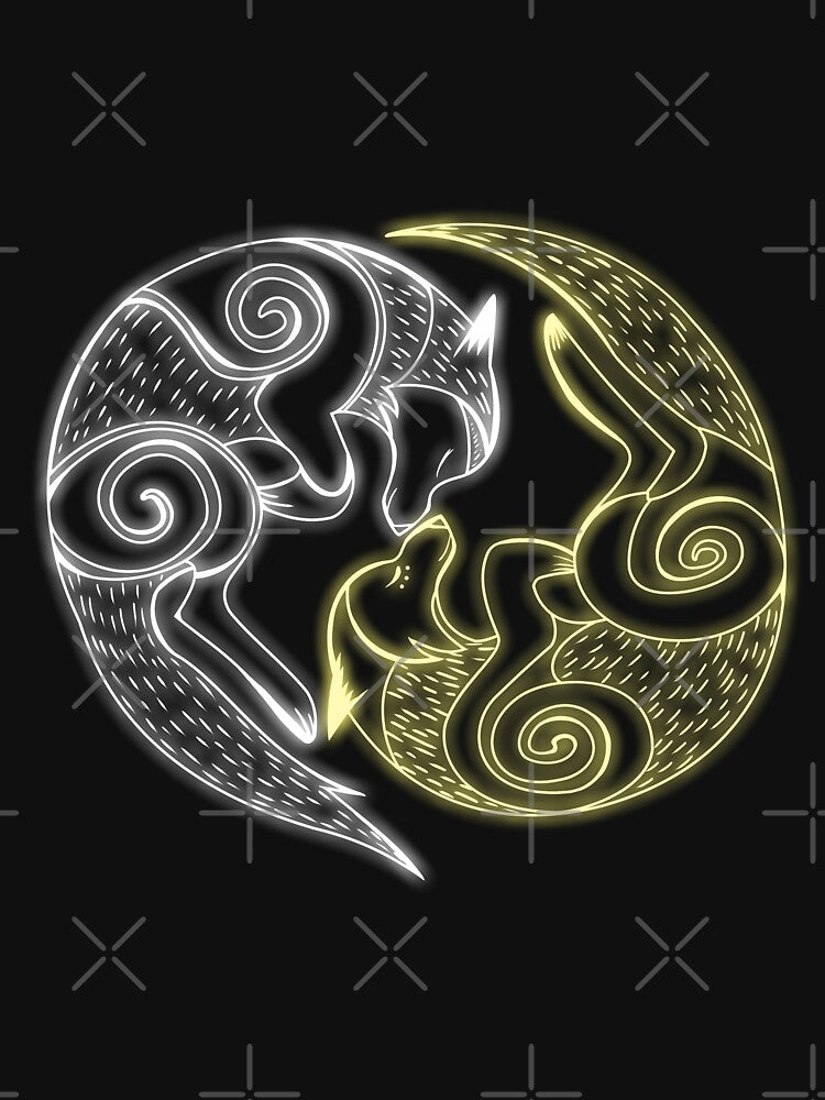 Robyn & Mebh - Wolfwalkers - Silver and Gold - Glitter by nubedetormenta