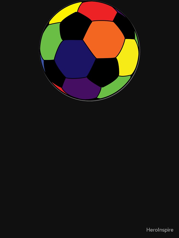 Rainbow Soccer Ball by HeroInspire