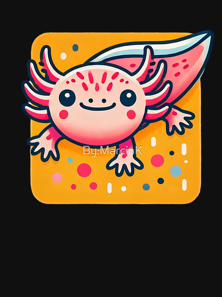 Cute Axolotl Adventure. by By:MarcinK