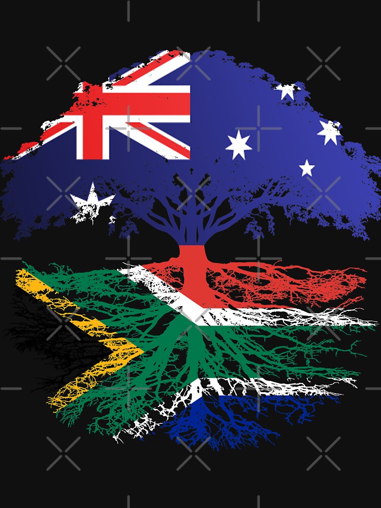 Australian Grown With South African Roots - Gift For South Africa From With South African Roots by Popini