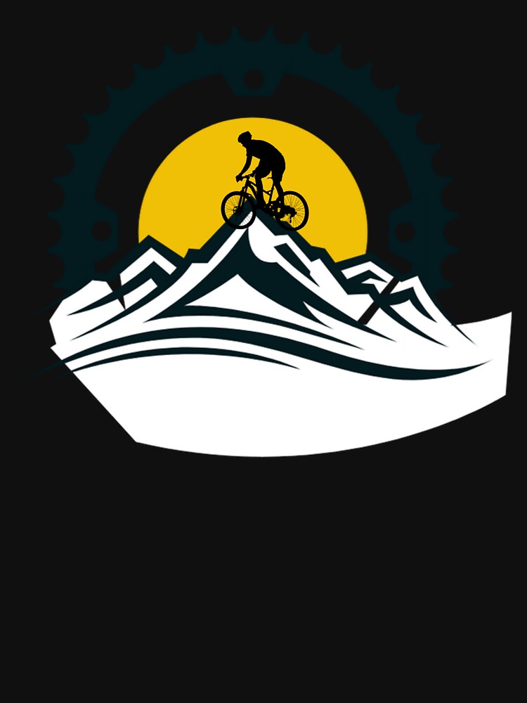 Classic mountain biking design by tdruppski