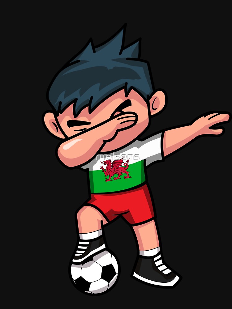 Soccer Boy Dabbing Wales by melsens