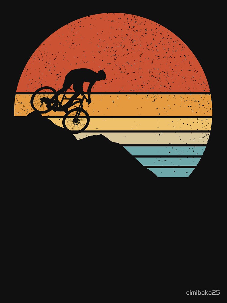 Vintage Mountain Bike Retro MTB Downhill Biking by cimibaka25