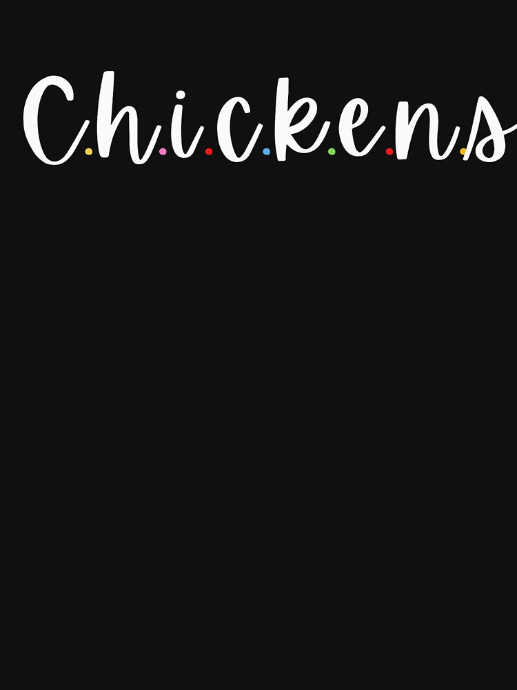 Cute Chickens Print by Cluckin' Mad