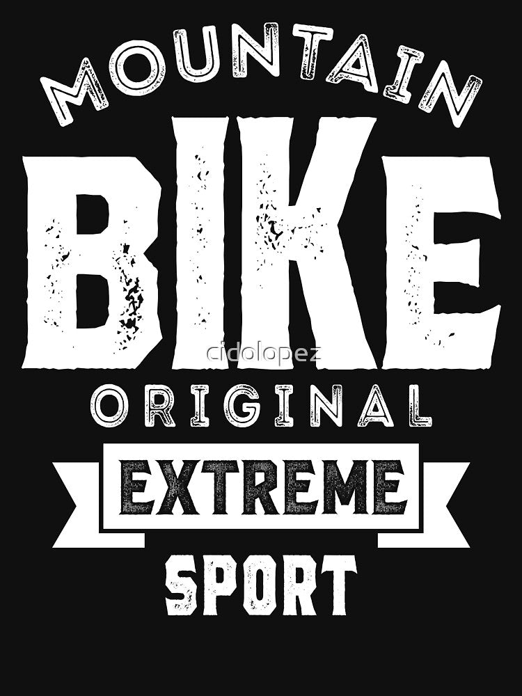 Mountain Bike Extreme Sport Gift by cidolopez