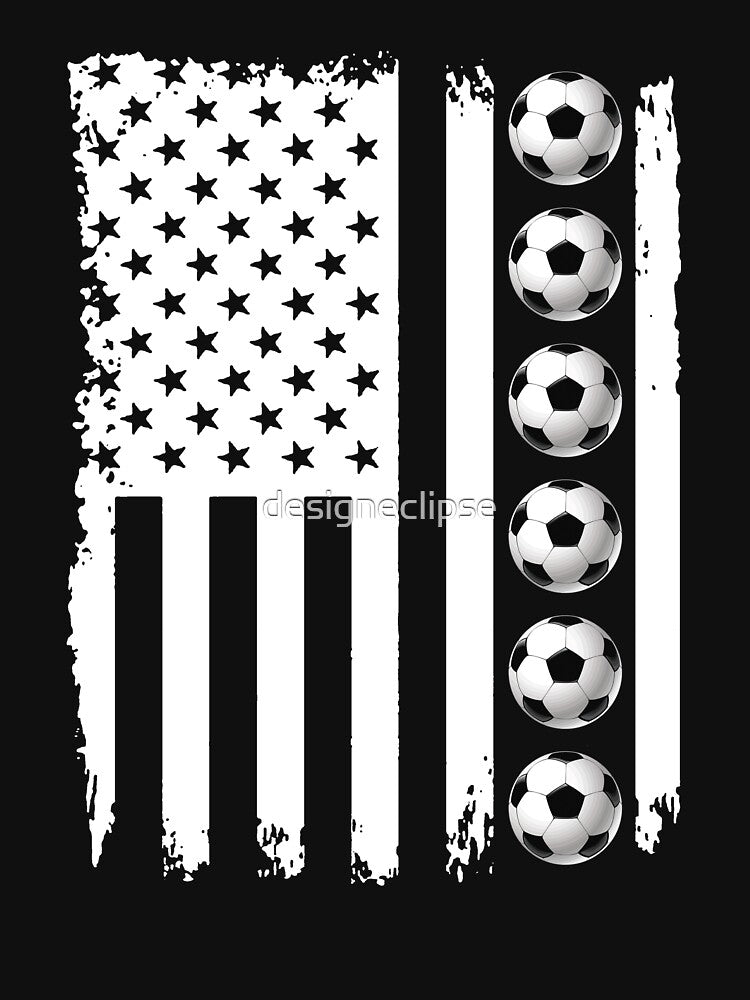 American Flag Soccer by designeclipse