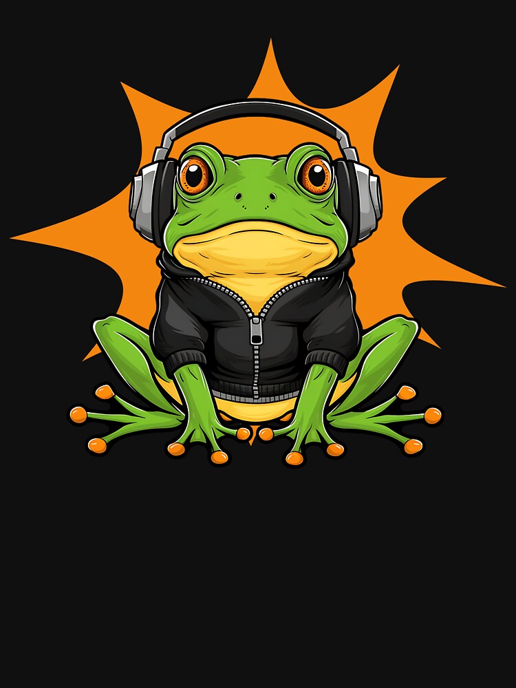 Hip Hop Frog Vibes by MotivaChic