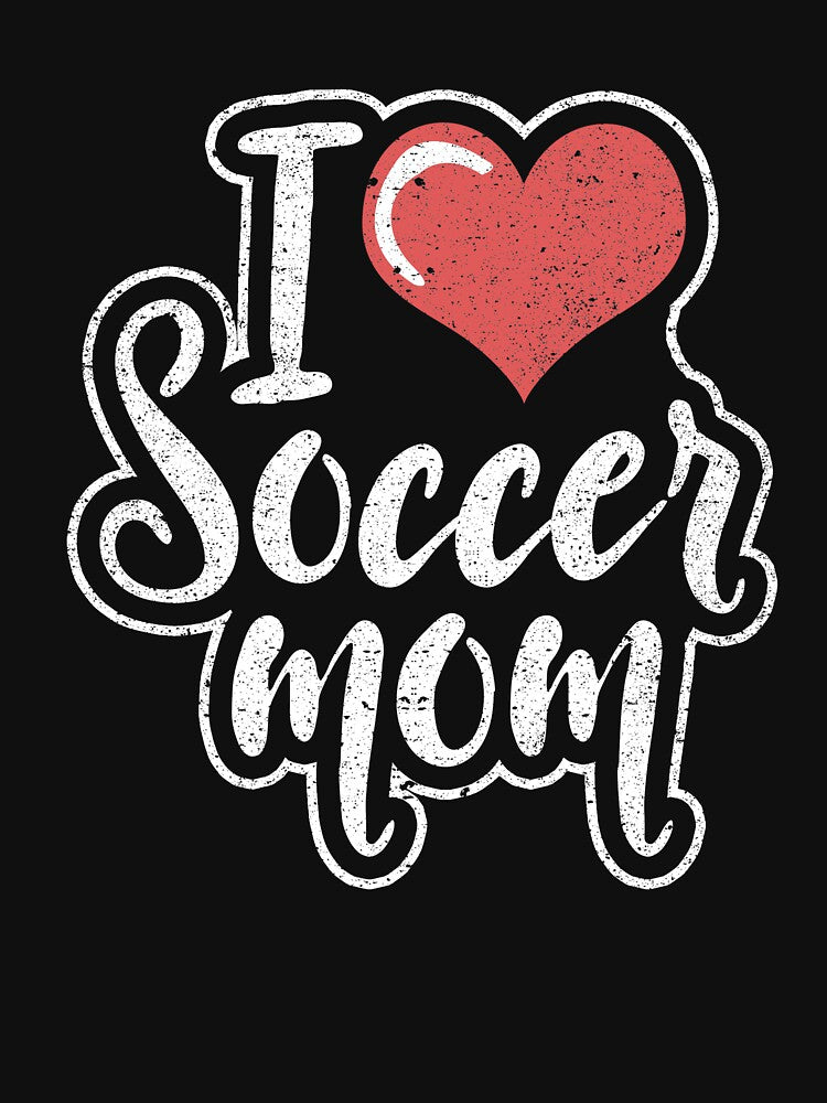 I Love Soccer Moms Heart Sport Dad Father Husband by Kieran Abbott