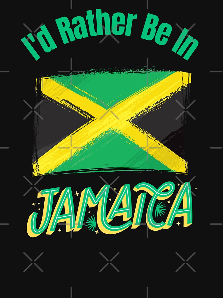 I'd Rather Be In Jamaica Design by RektRepublic