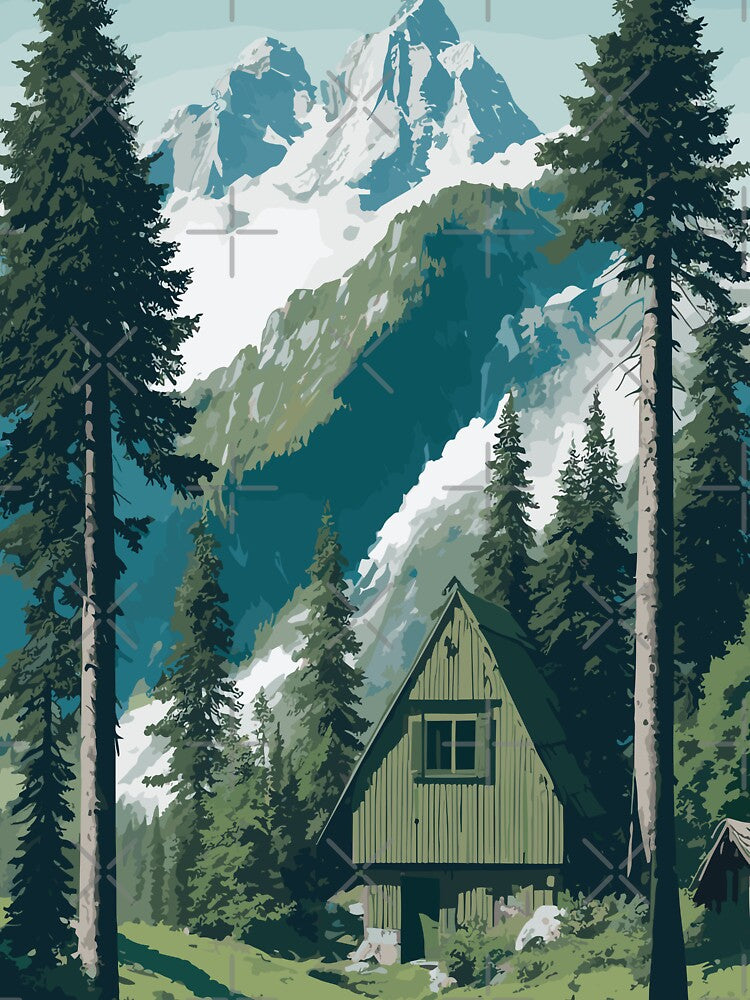 The Hut moutain by Arty Art