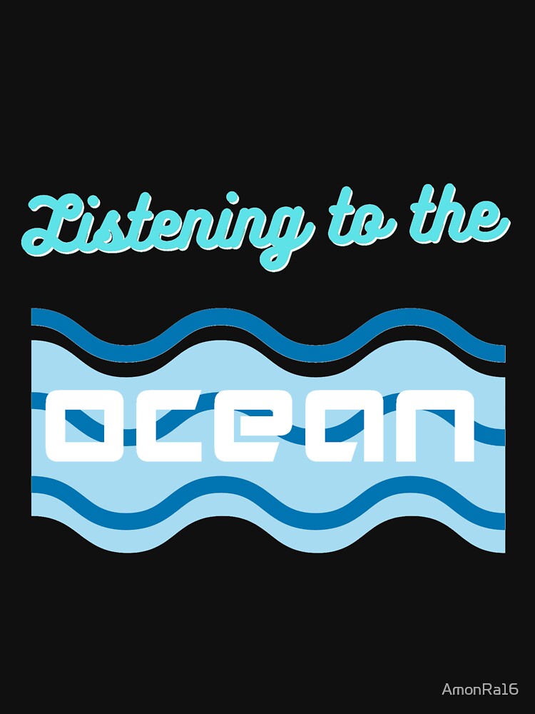 Listening to the ocean b by AmonRa16