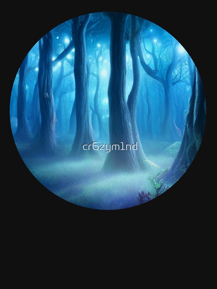 Magic forest in blue by cr6zym1nd