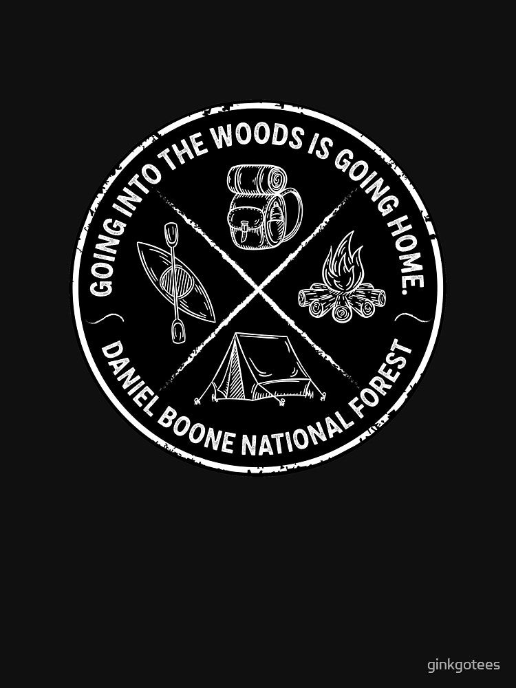 Daniel Boone National Forest Shirts, Mugs and Stickers (PPP) by ginkgotees