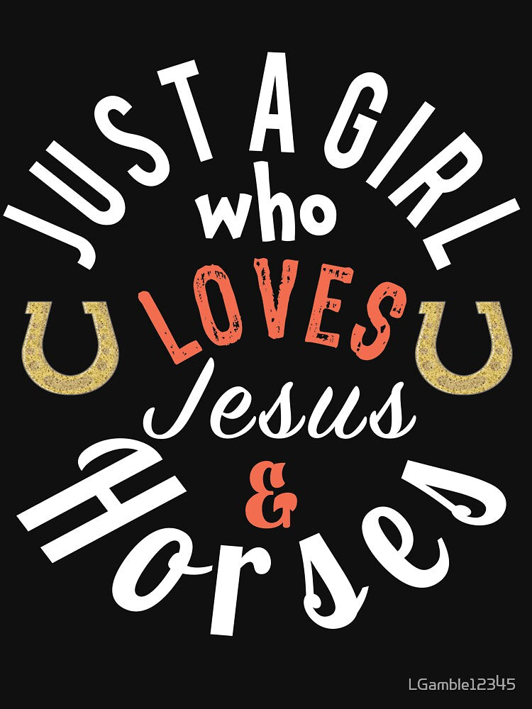 jesus and horses DArk by LGamble12345
