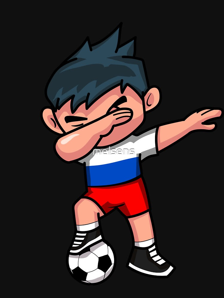 Soccer Boy Dabbing Russia by melsens