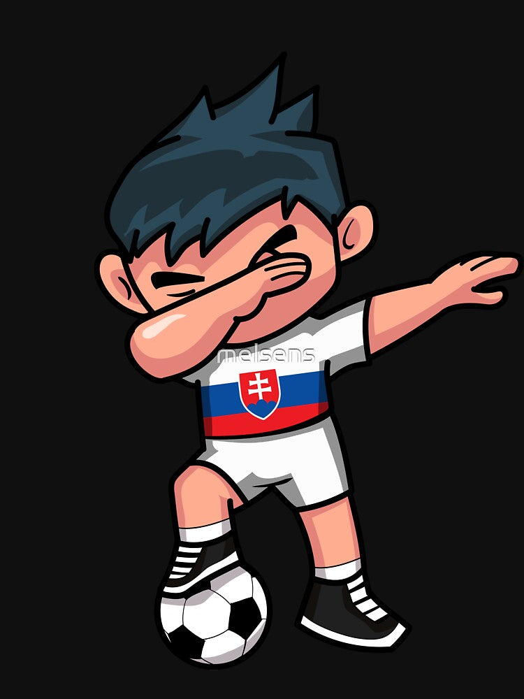 Soccer Boy Dabbing Slovakia by melsens