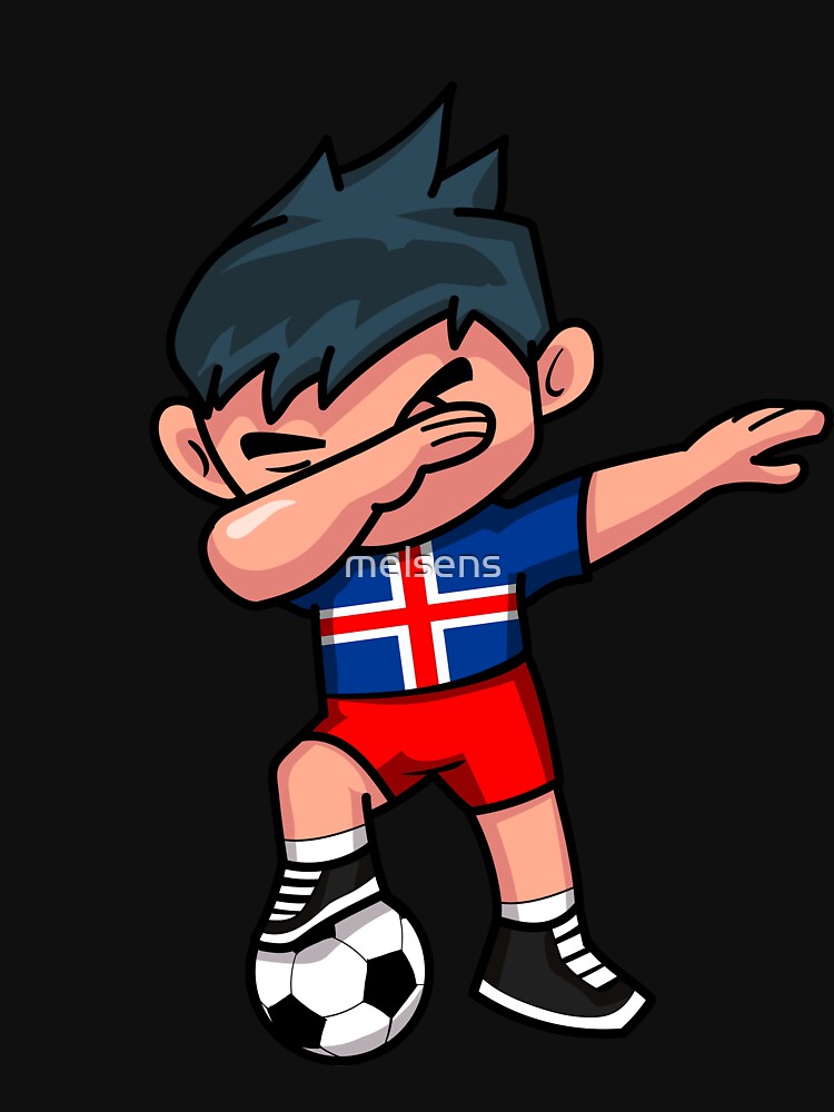 Soccer Boy Dabbing Iceland by melsens