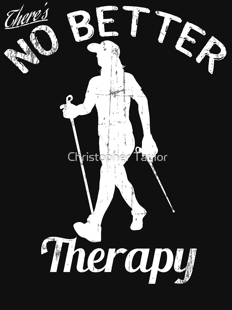 There's No Better Therapy Than Hiking In The Mountains by Christopher Taylor