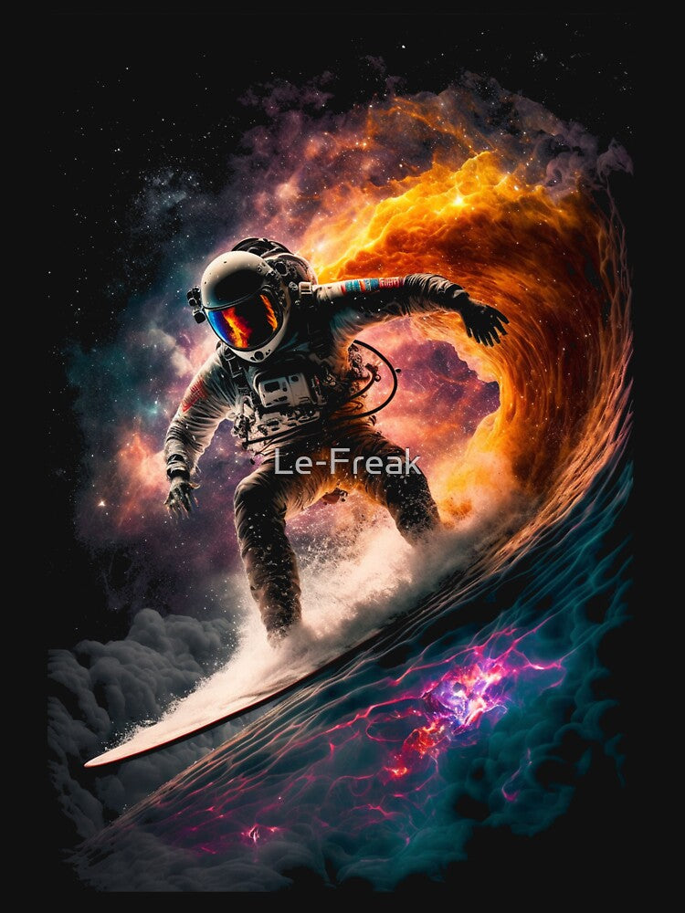 Surfing Astronaut by Le-Freak