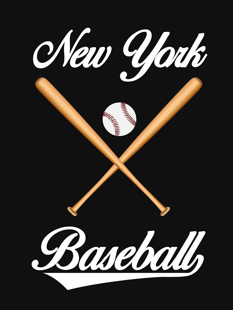 New York Baseball T-Shirt for Men and Women by AllStarMerch