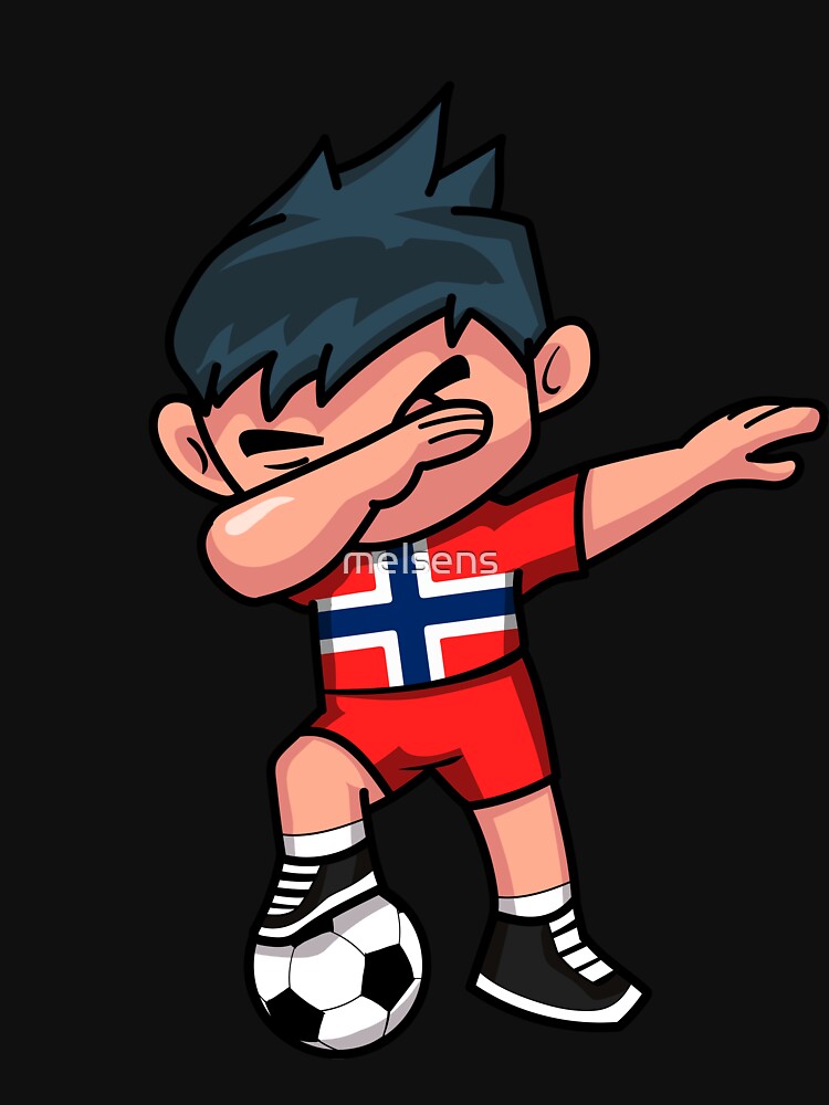Soccer Boy Dabbing Norway by melsens