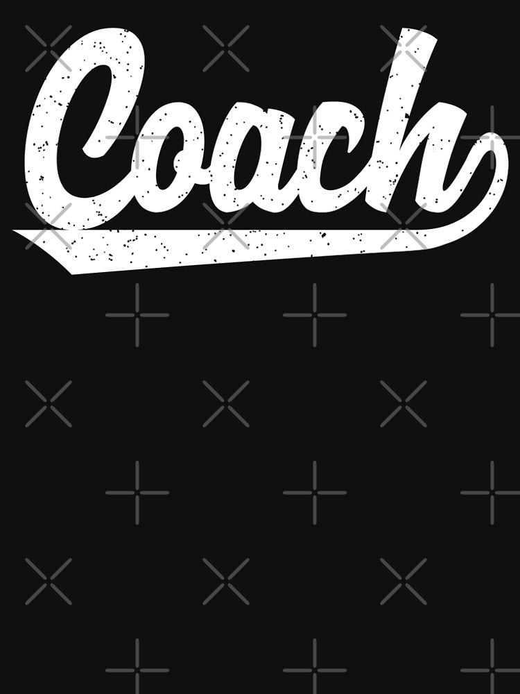 Classic Coach T-Shirts | Vintage Athletic Inspired Sports Coach Trainer Shirts by Teemaniac