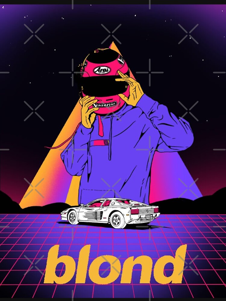 Frank Ocean White Ferrari Poster by JoeMahoney