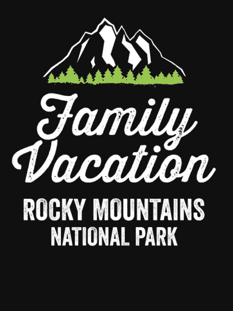 Rocky Mountains National Park Family Vacation Shirt by Clavitaps