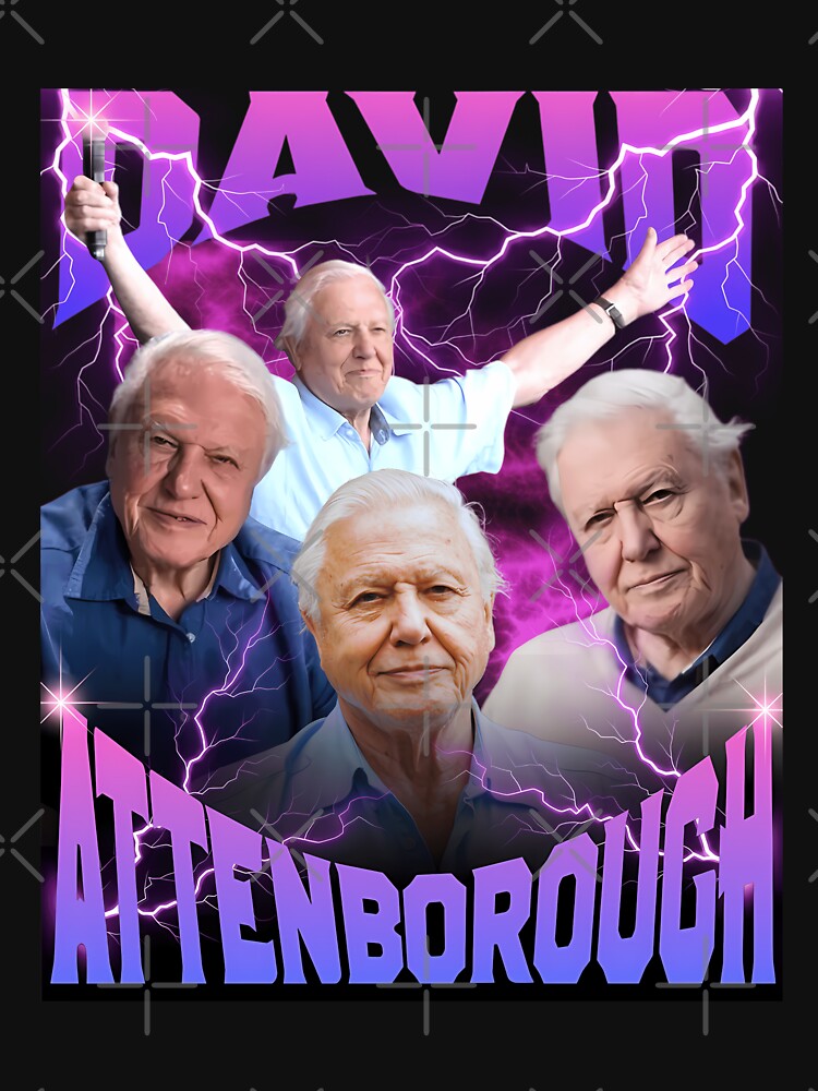 David Attenborough Bbc Nature Documentary Lover Bootleg by EvercoolDESIGN