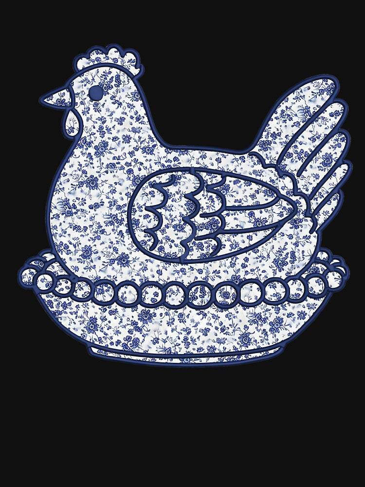 Vintage Hen Chicken Leopard by Kamariwagner