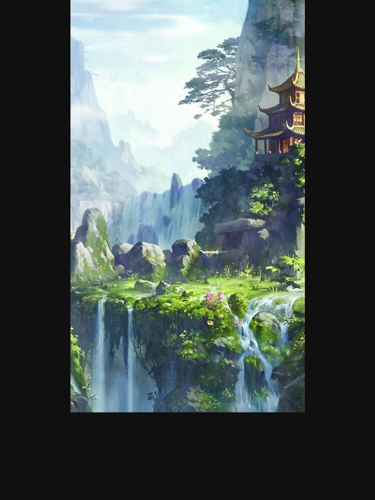 mountain wallpaper art by yusiema20