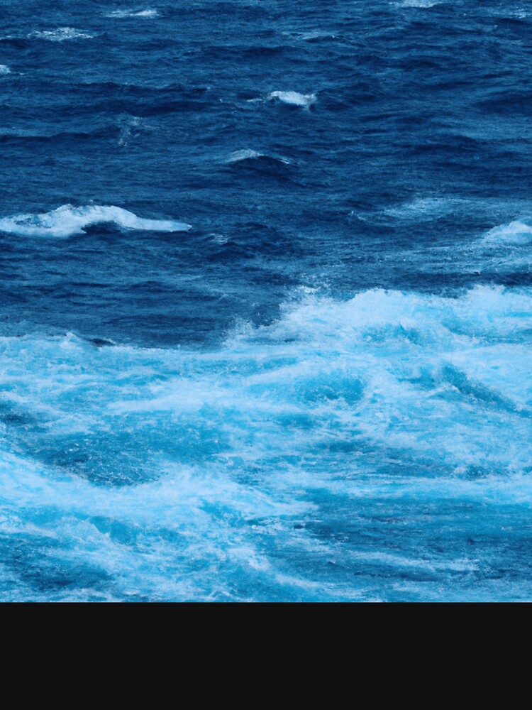 Blue Ocean Waves by Burnout (⌣_⌣)