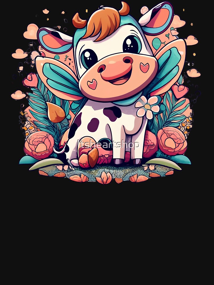 Cute Fairy Cow by Itsheartshop