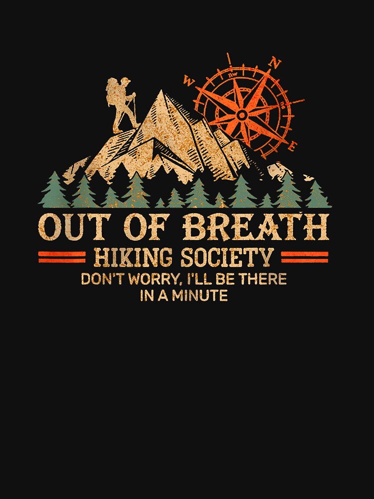 Out Of Breath Hiking Society by AndrePierre