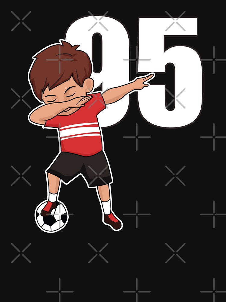 Awesome Soccer Player Number 95 Soccer Athlete Athletic Sports Team by VollLaser