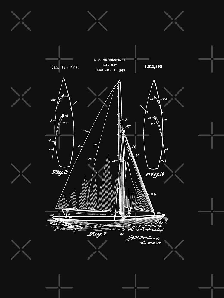 Sailboat by LadyMay Vintage