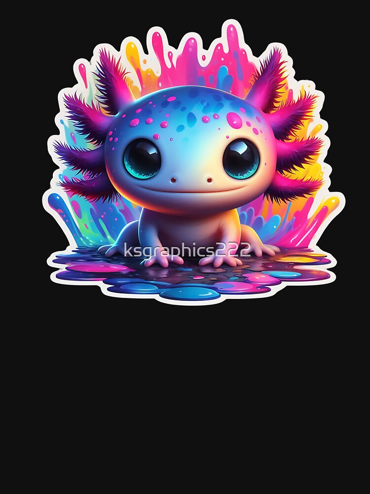 Axolotl Art #175 | Axolotl Lovers by ksgraphics222