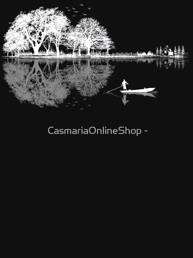 Nature Forest Guitar by CasmariaOnlineShop -