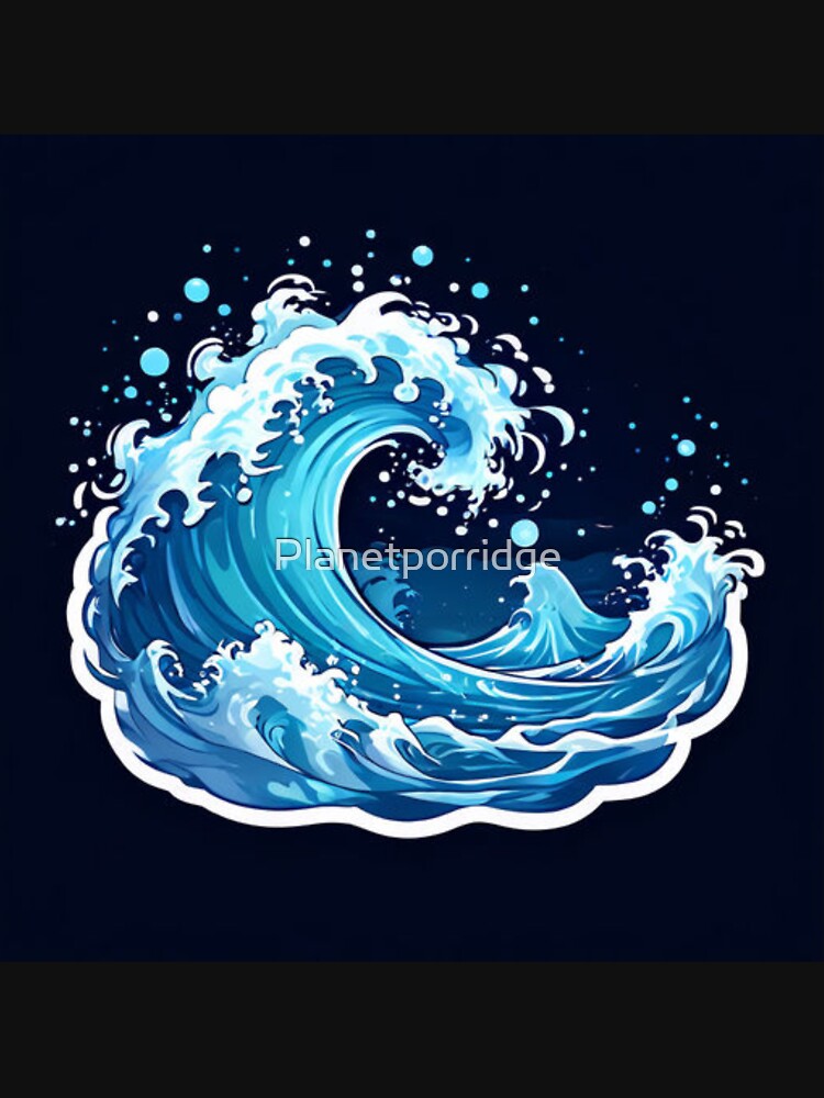 Crashing Wave by Planetporridge