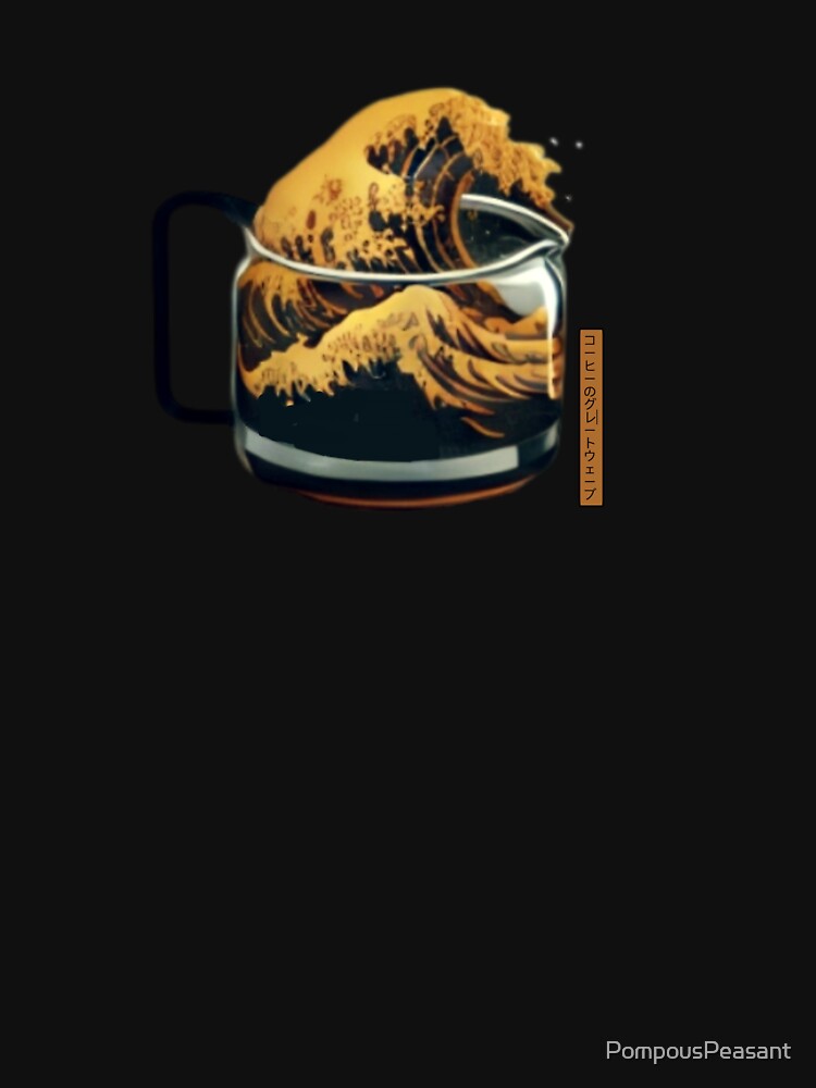 Great Wave of Caffeine by PompousPeasant