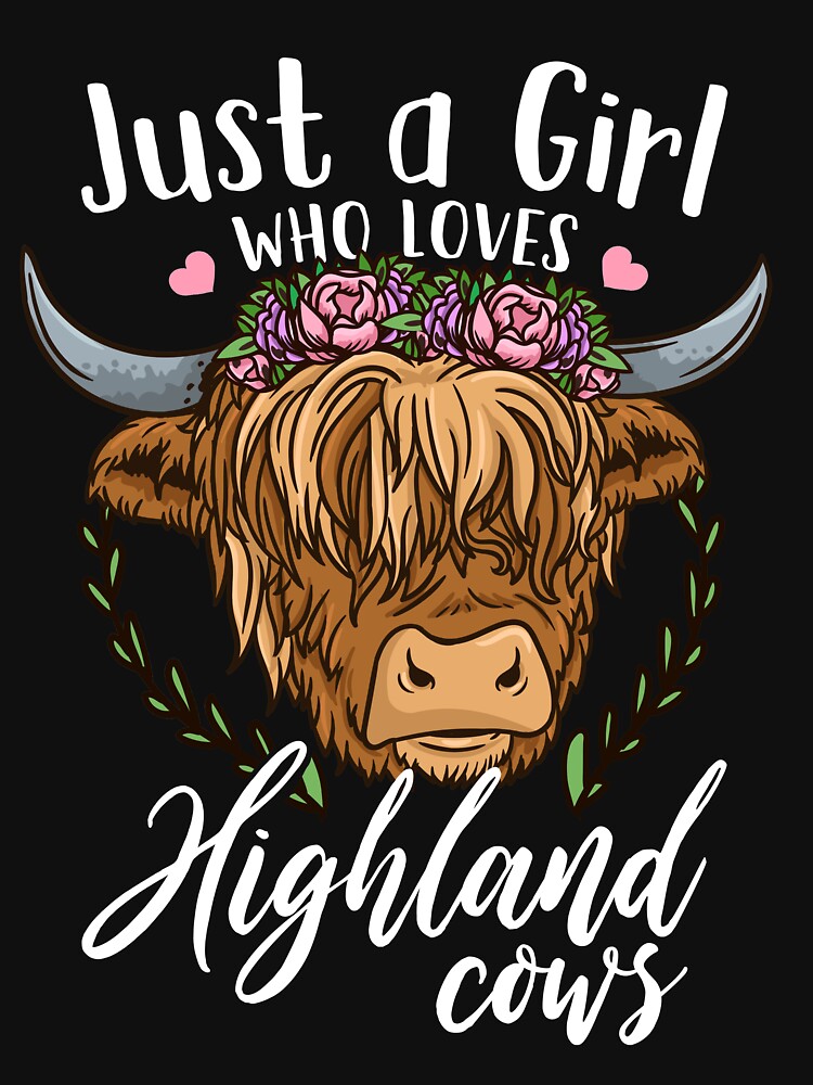 Highland Cow Scottish Farmer Highland Cow Lover by CreativeGiftShp