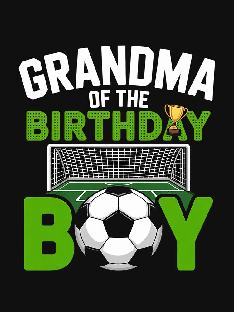 Soccer Grandma Birthday Boy Party Soccer Family Matching by LapFemile