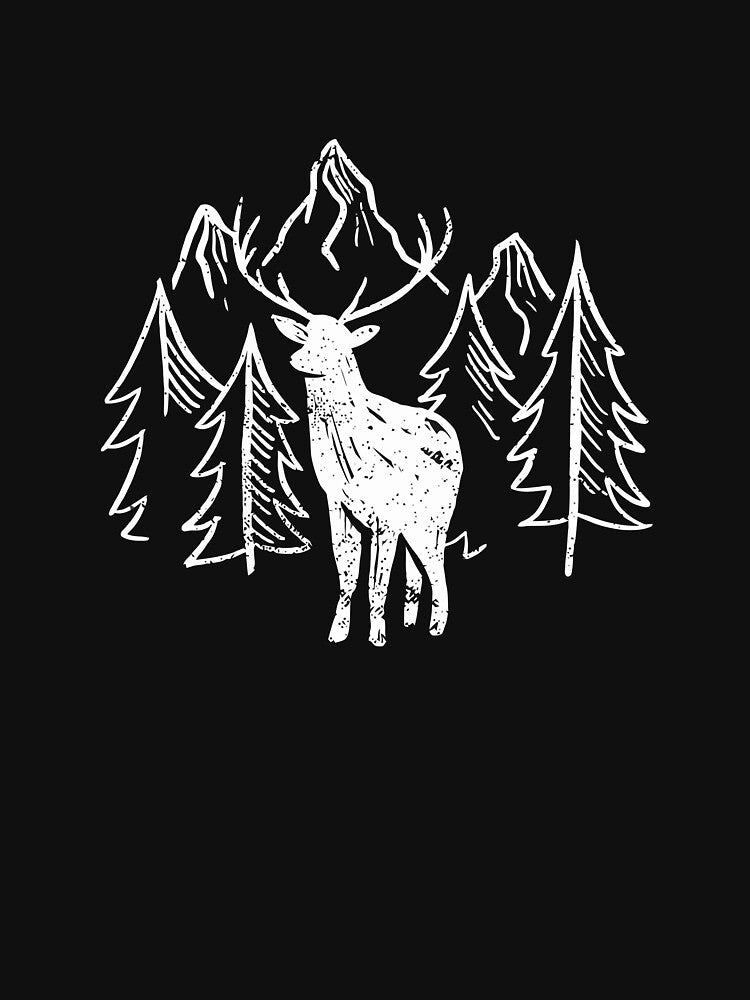 Tamarack Forest and deer by zaher97