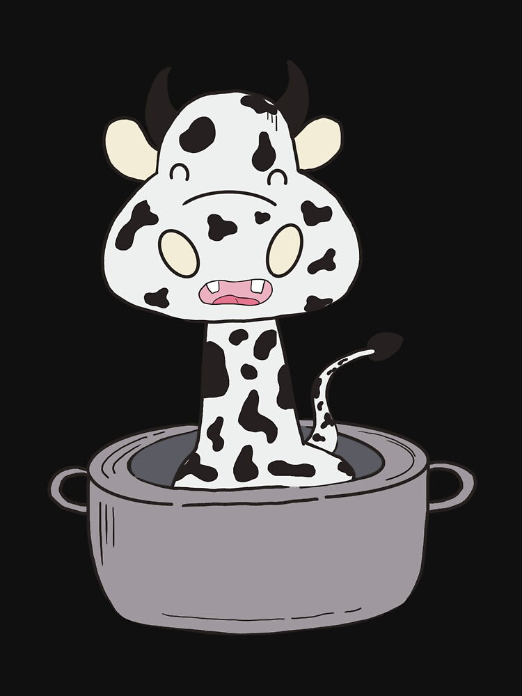 A Little Cow in a Pot by Thaithanee