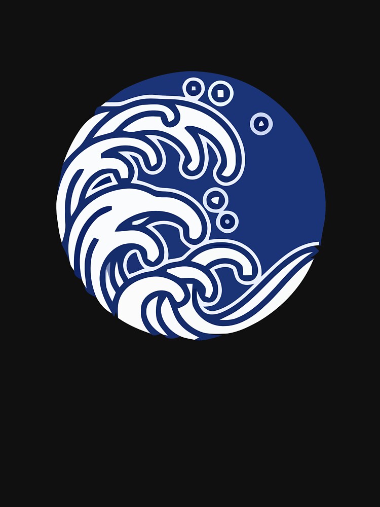 blue ocean waves by zaher97